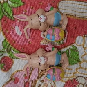 Vintage W. Barrie PVC Bunny Rabbit Figures